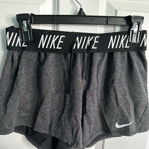 Nike Dry Fit grey athletic shorts